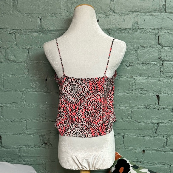 TOP SHOP petite geometric cropped tank - Picture 3 of 6